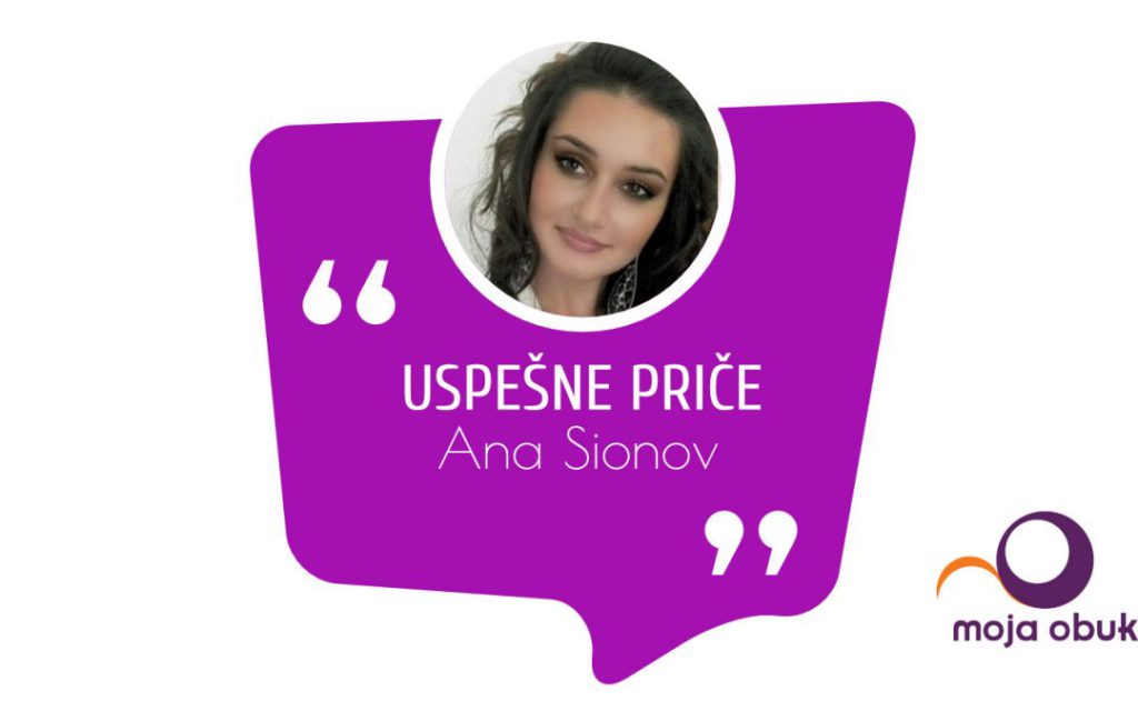 Uspešne priče – Ana Sionov