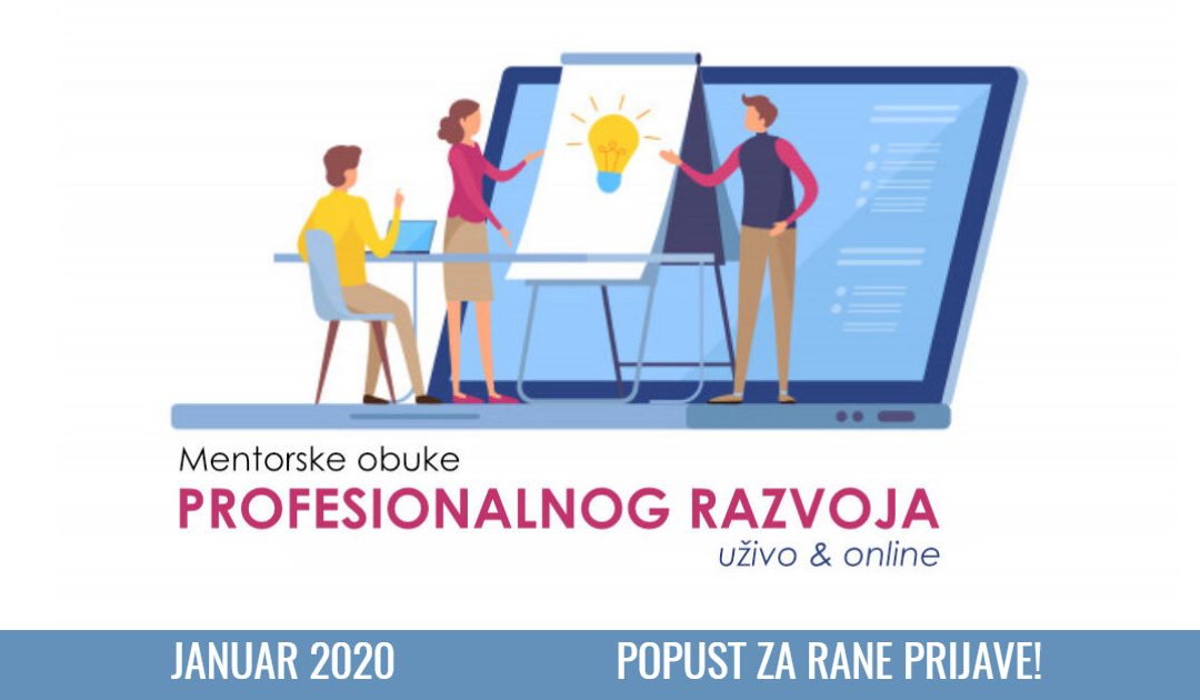Mentorski programi profesionalnog razvoja 2020.